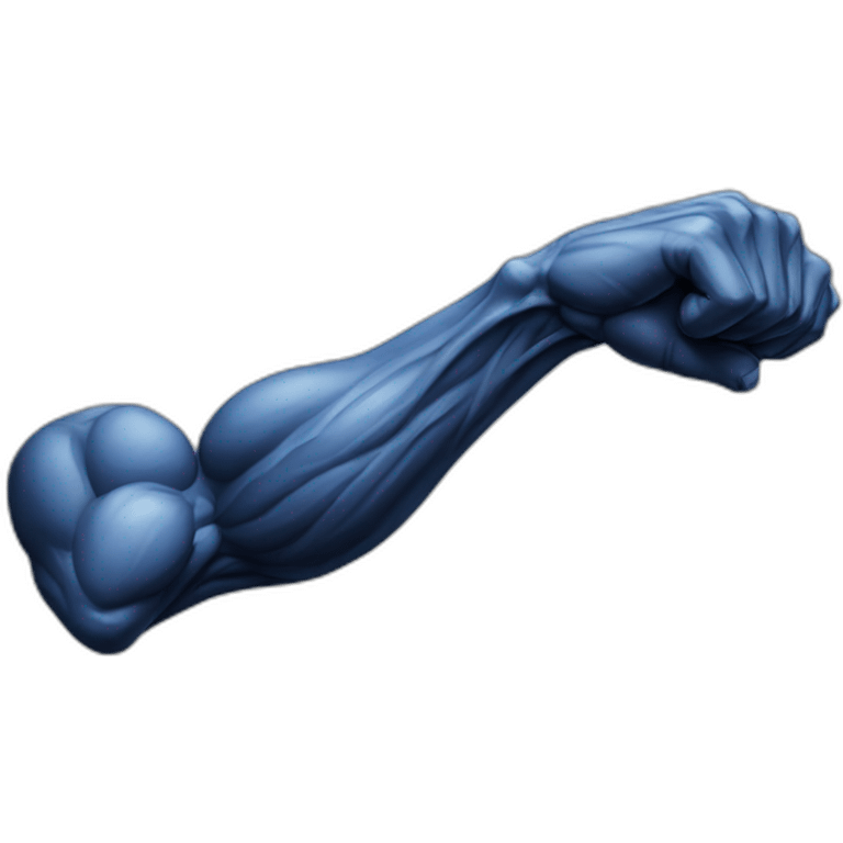 veiny bicep emoji