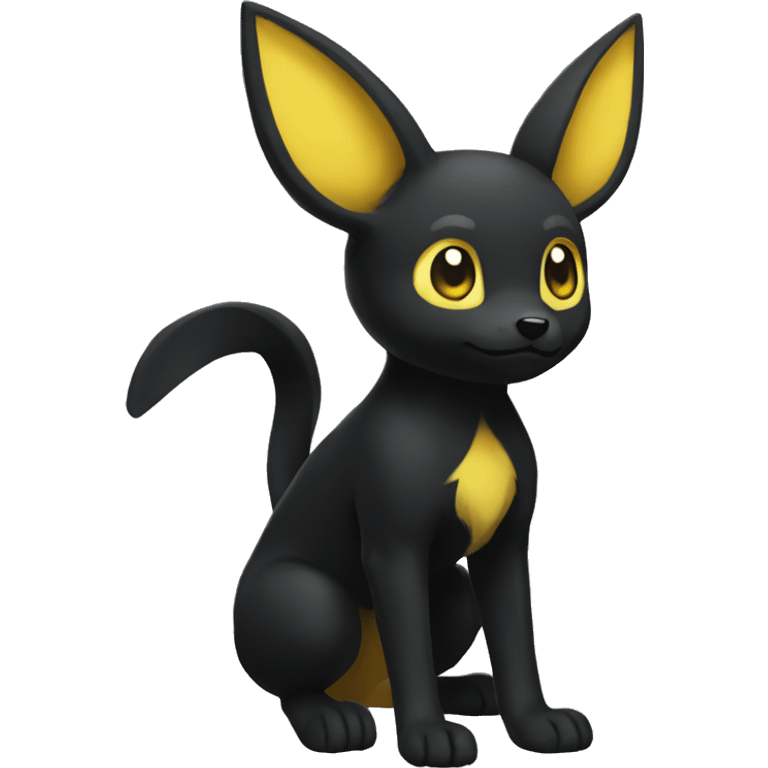 Umbreon full body emoji