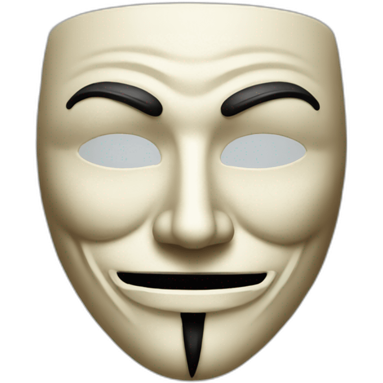 mask anonymous emoji