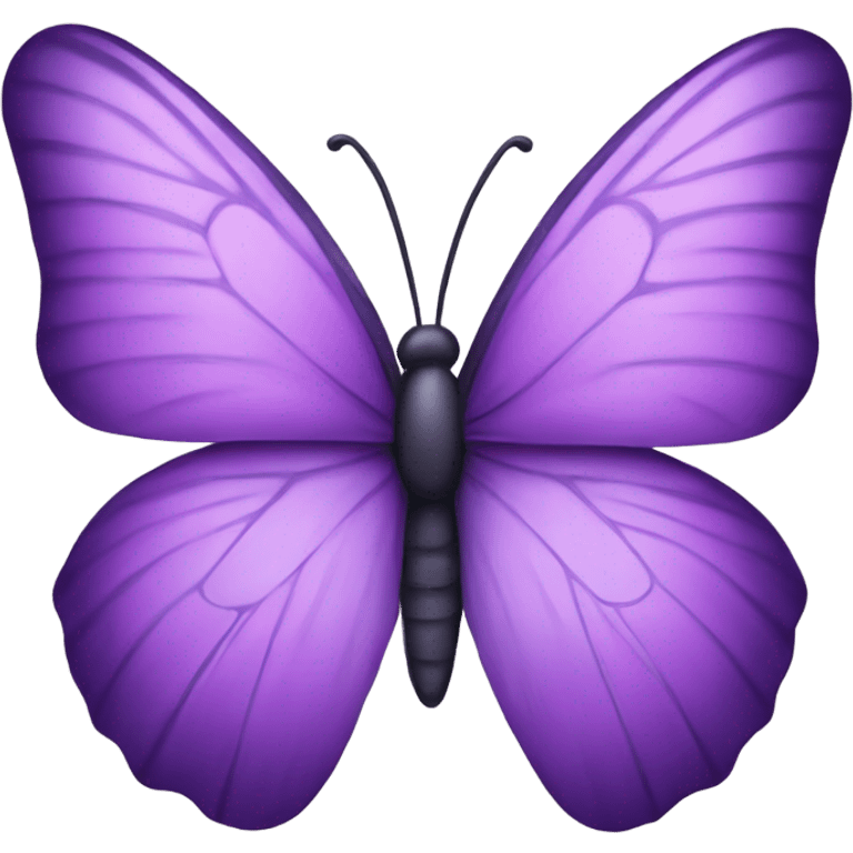 purple butterfly  emoji