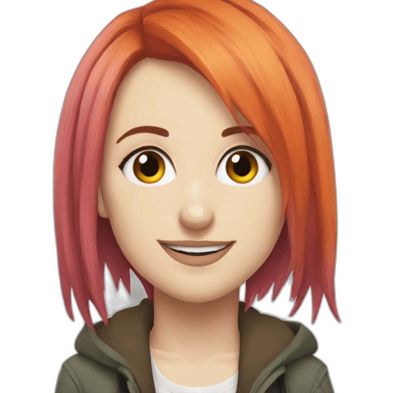 hayley williams smug emoji