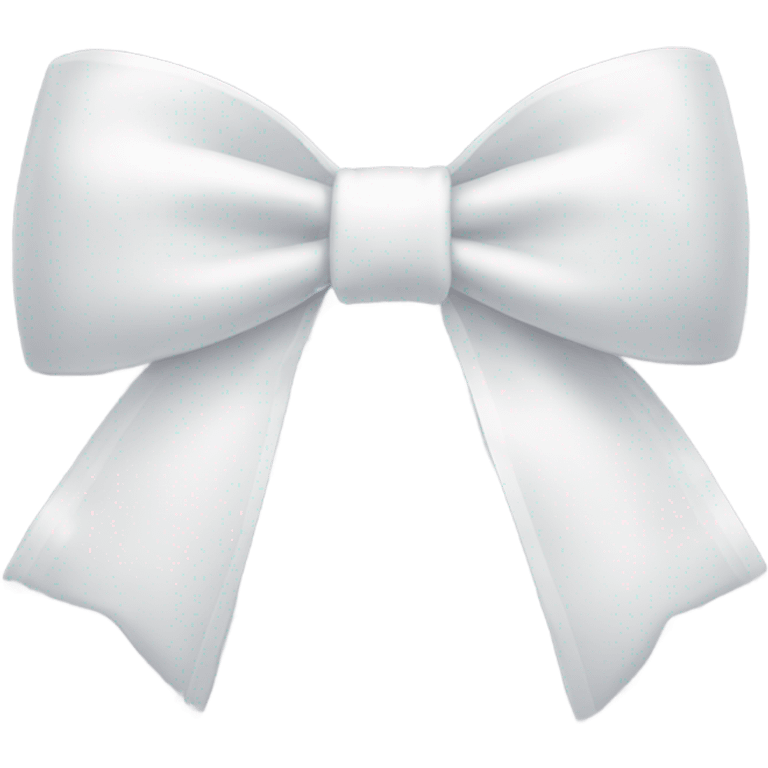 White bow emoji