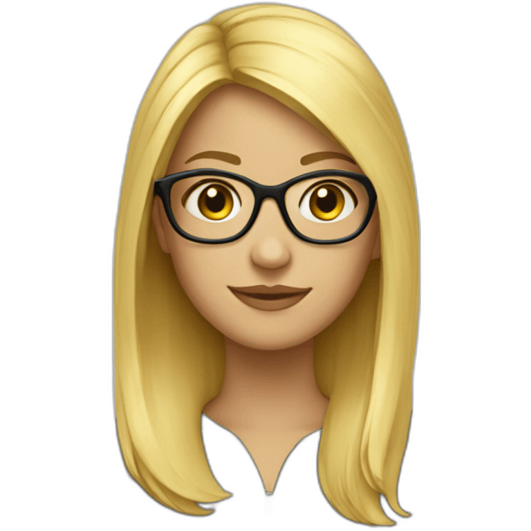 blonde-haired-girl-with-the-glases-What? emoji