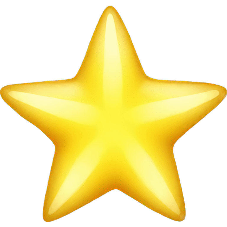 yellow shining star emoji