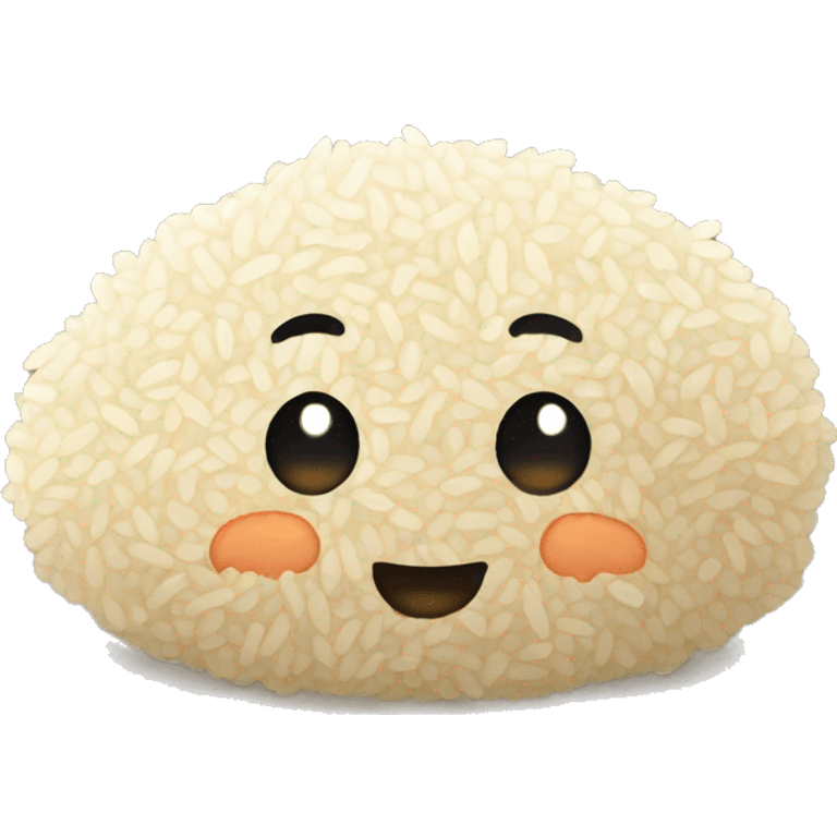 clump of rice emoji