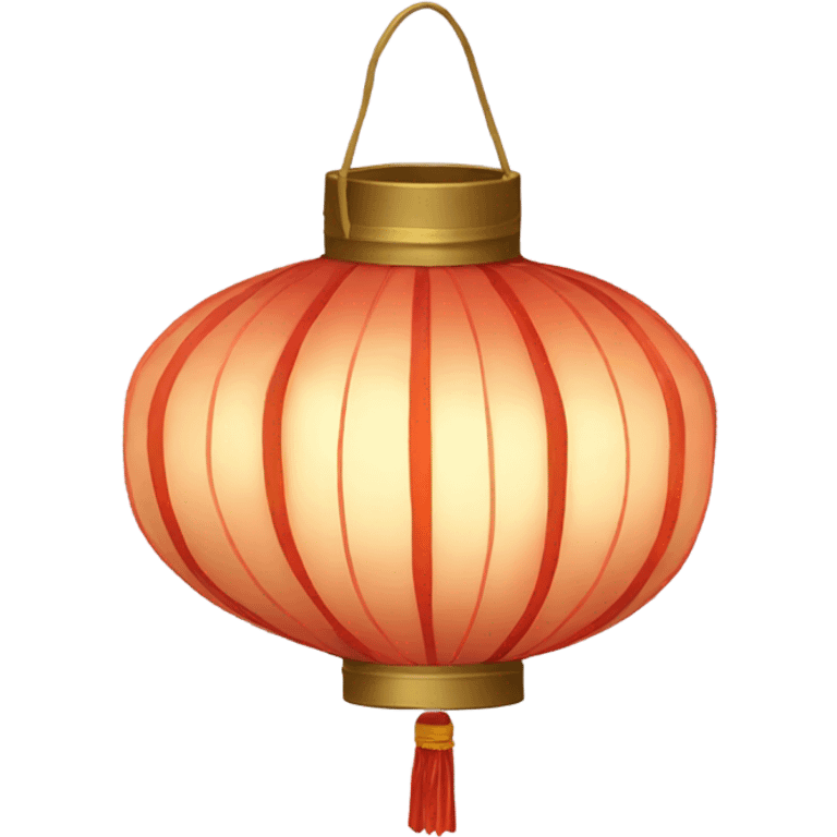 Chinese lantern emoji