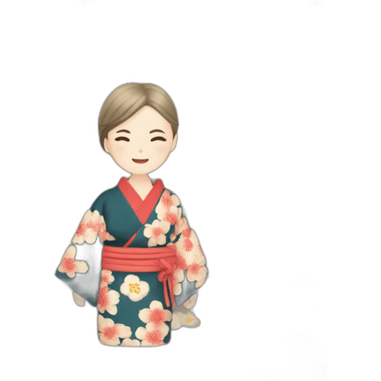 japanese kimono emoji