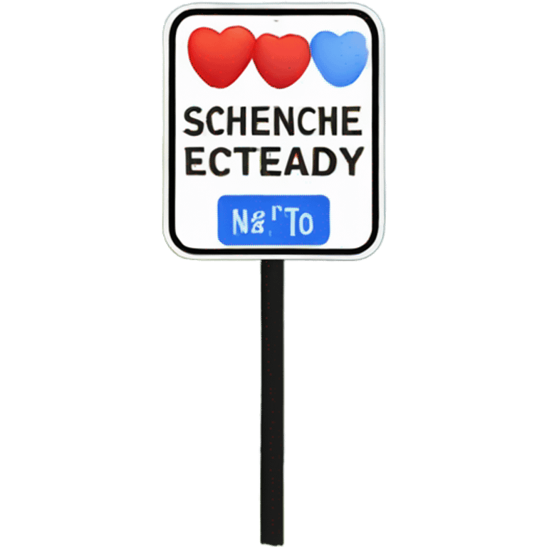 Welcome to Schenectady sign emoji