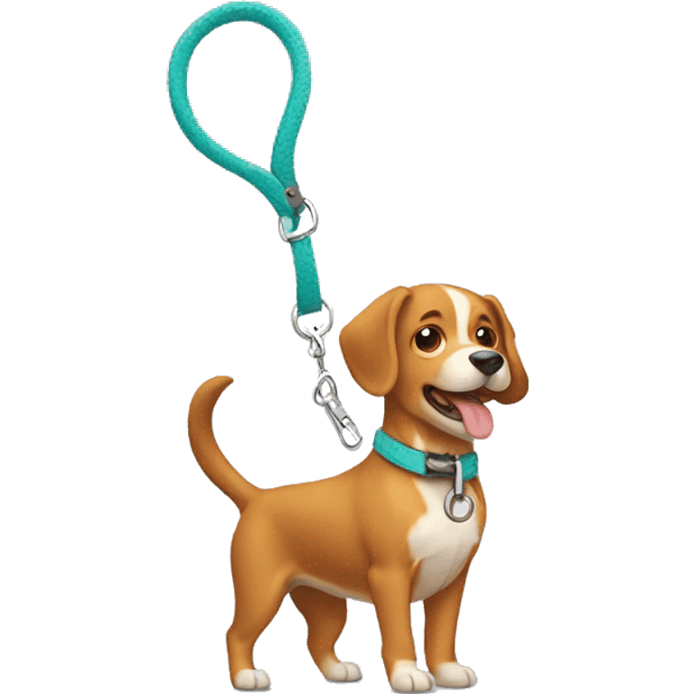 dog leash emoji