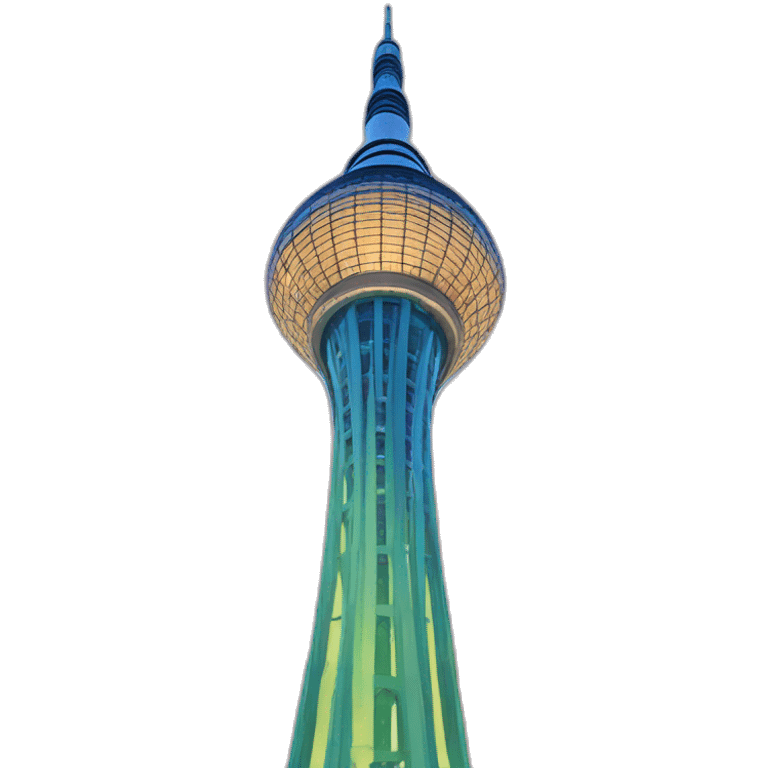 Tokyo Sky Tree original color  emoji