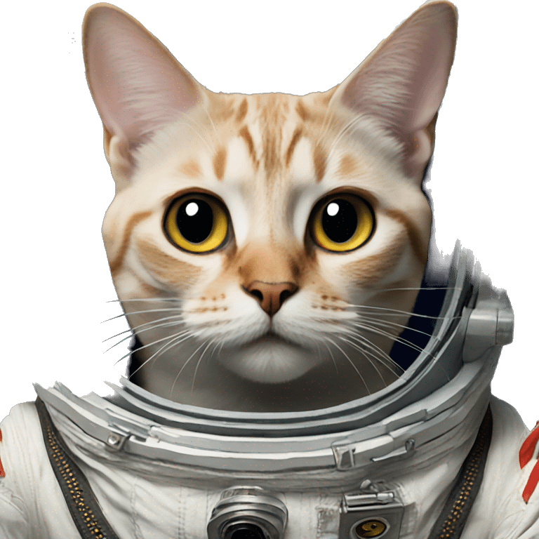 Cat in space emoji