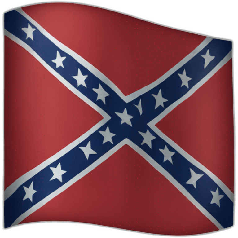 American south confederate battle flag emoji