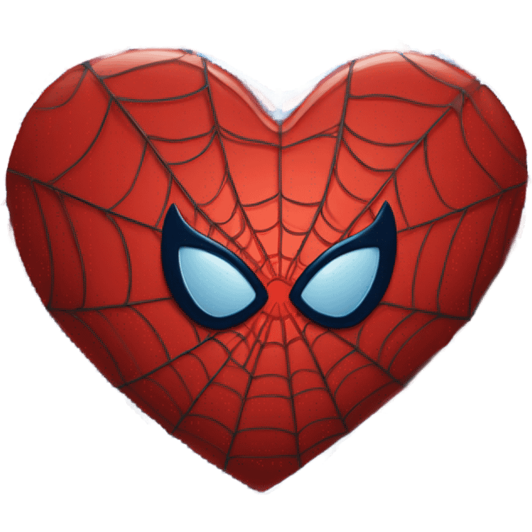 Spider-Man heart emoji