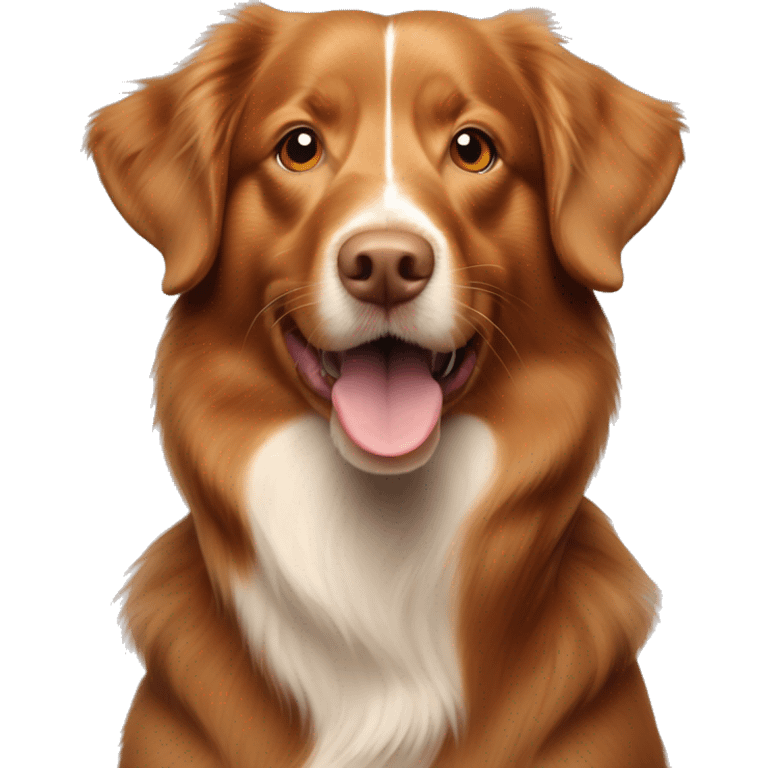 Nova scotia duck tolling retriever  emoji