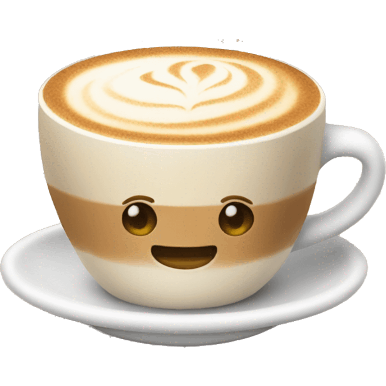 Coffee latte cup emoji