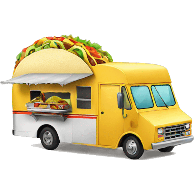 Taco truck emoji