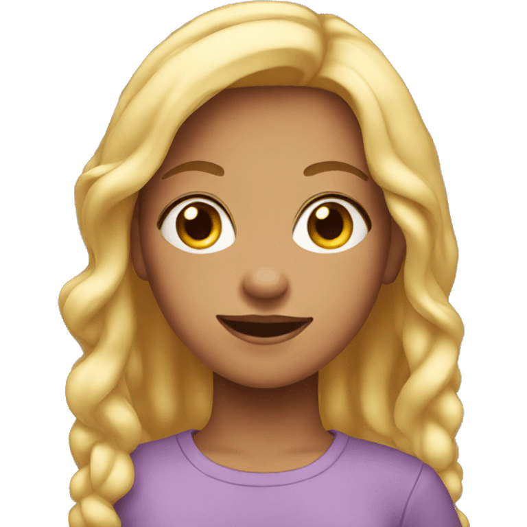 A teen girl  emoji