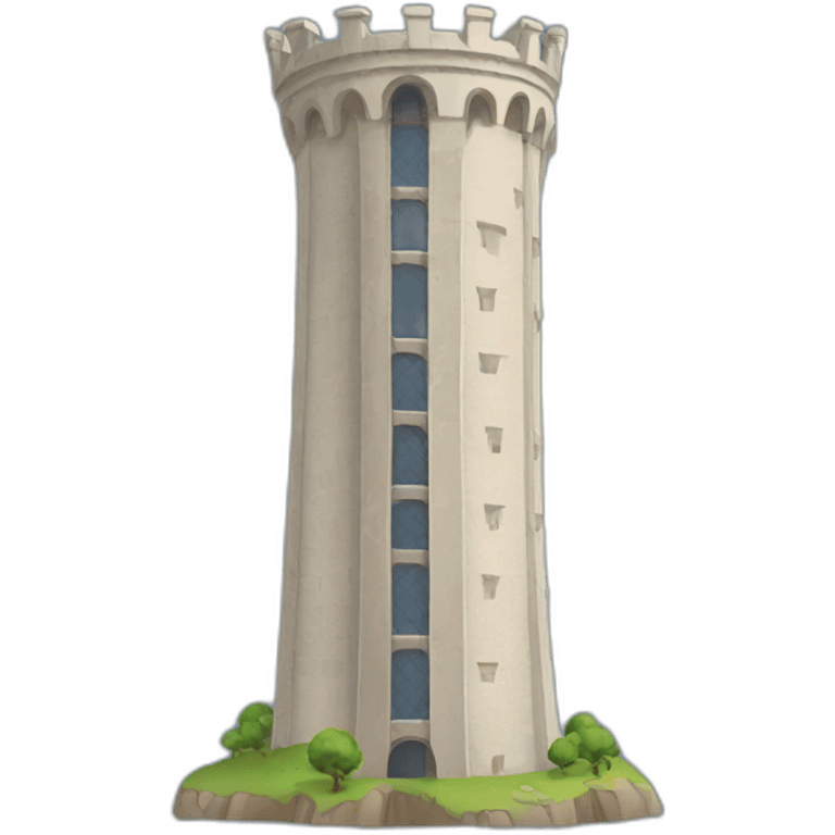 Bayterek tower emoji