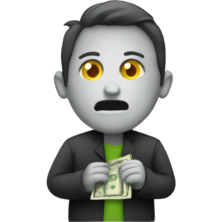 Digital Cash Addict emoji