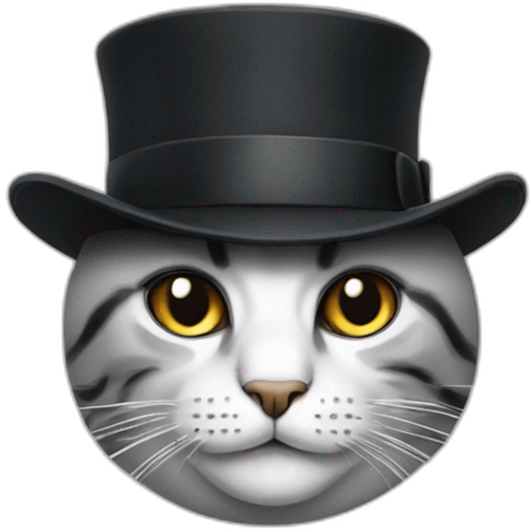 cat-top-hat emoji