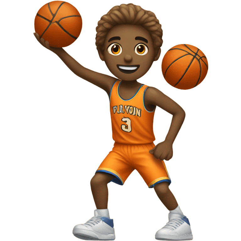 playing basketball  emoji