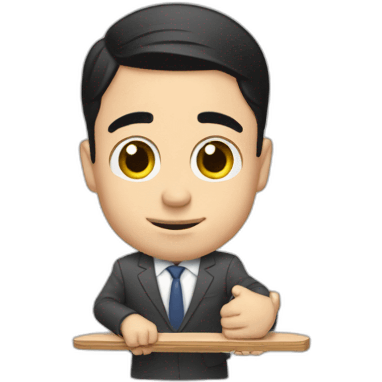 ben shapiro holding board foot emoji