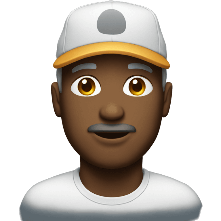 man with a cap emoji