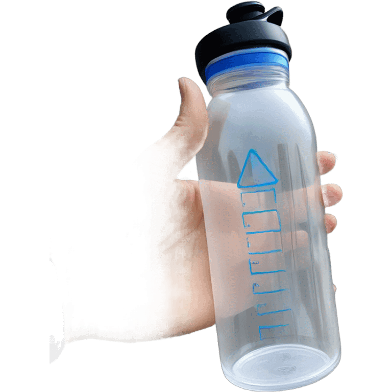 Water bottle  emoji