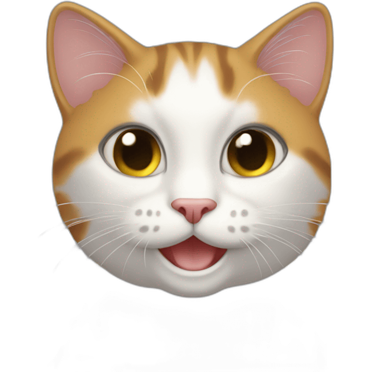 Gato risas emoji