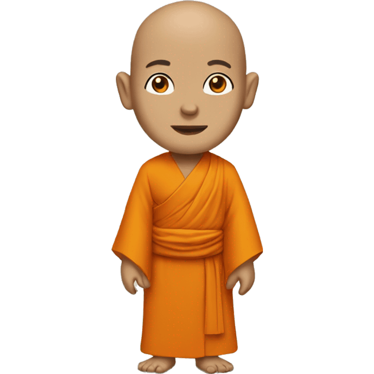 Buddhist monk emoji