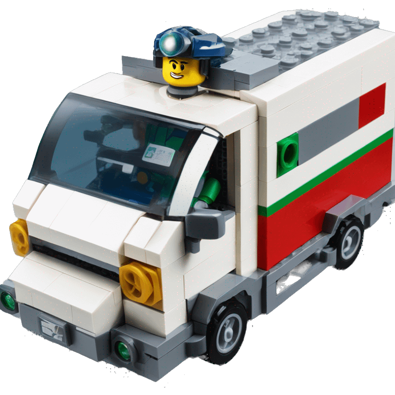 Lego Planet Express delivery fr-s emoji