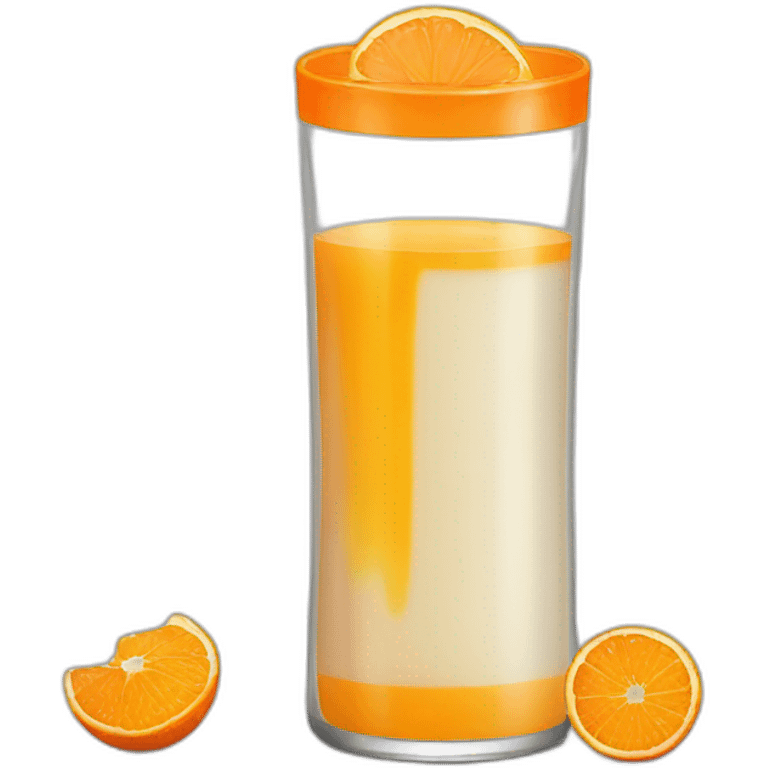 Orange juice  emoji