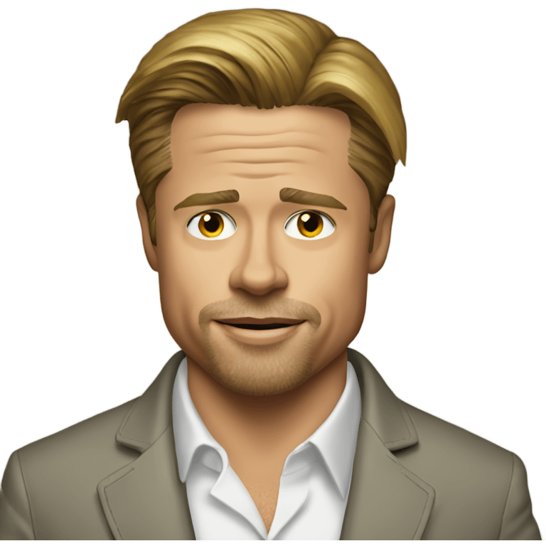 Brad Pitt emoji