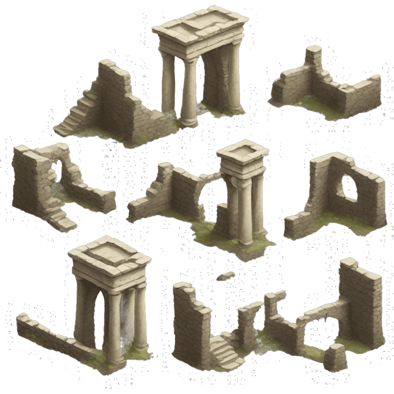 ruins emoji