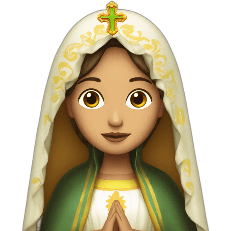 La Virgen Maria emoji