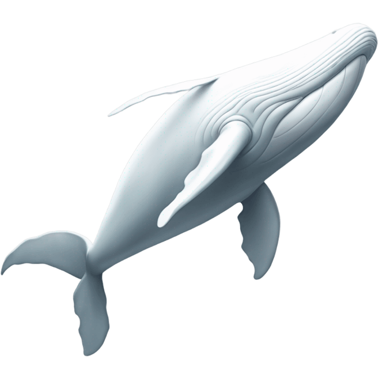 white whale , underside emoji