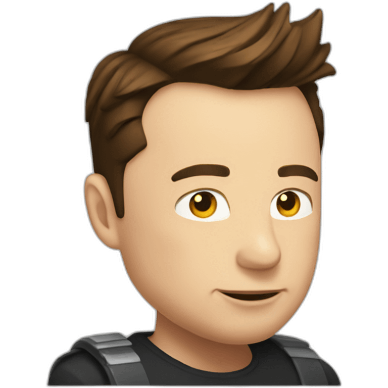 Elon musk choque emoji