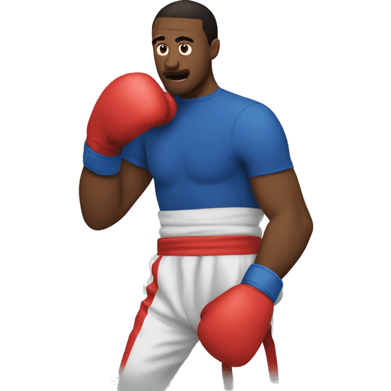 Man boxing fight emoji