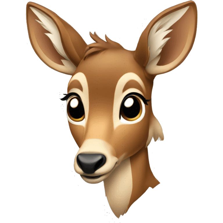 typing bambi emoji