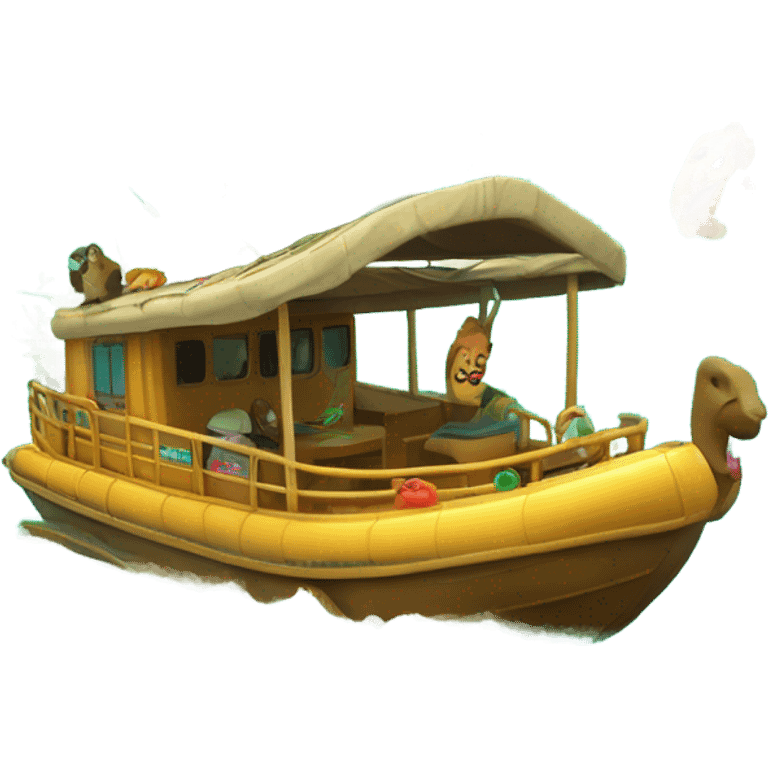 Hakuna Matata - pontoon named Pontoona Matata emoji