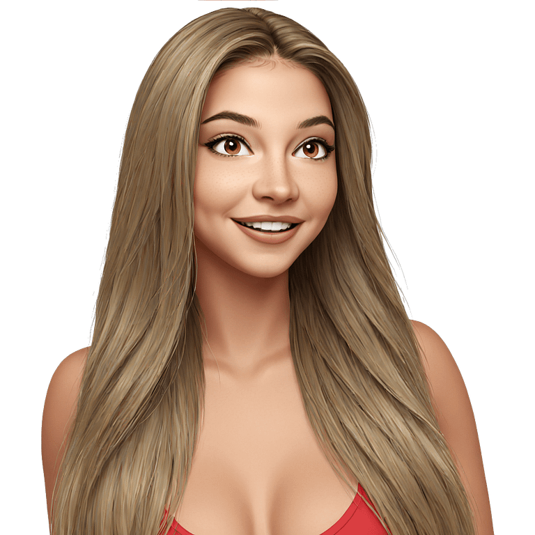 portrait of smiling girl emoji