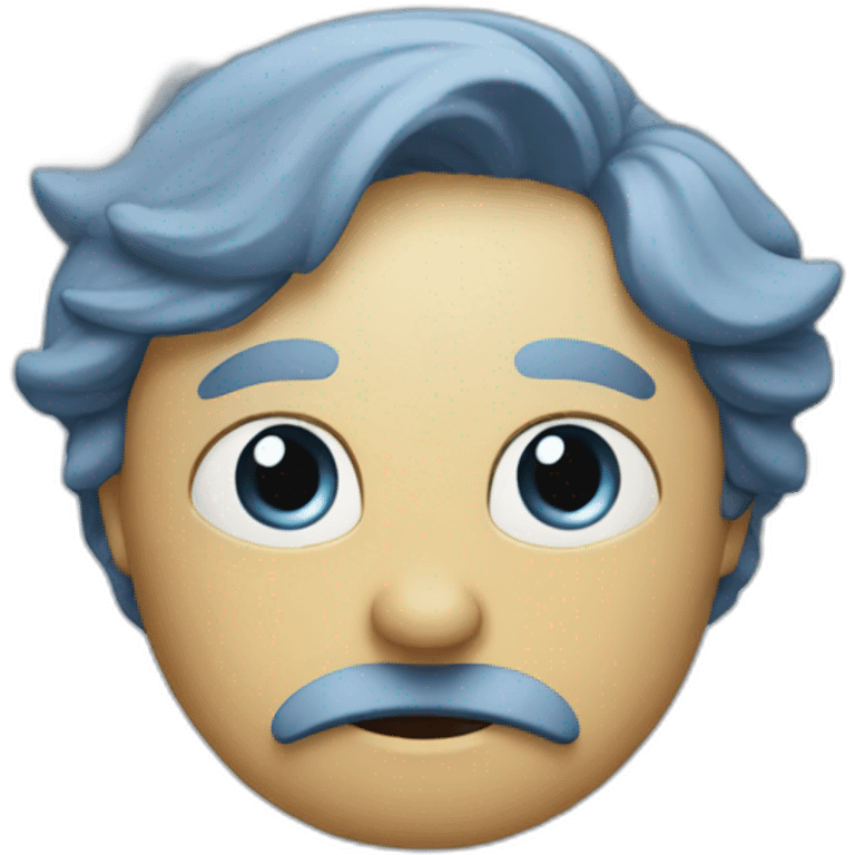 Once in a blue moom emoji