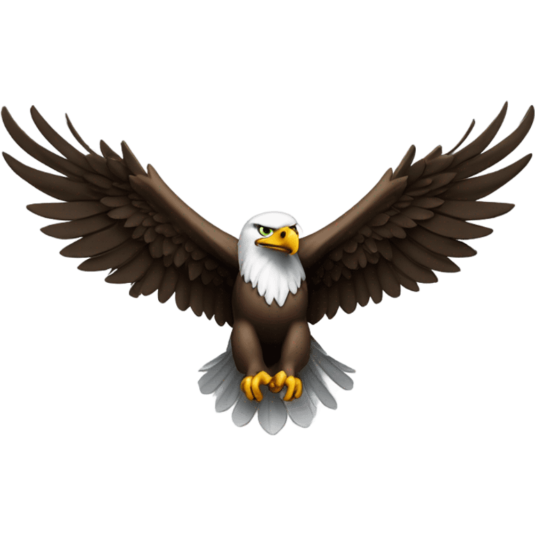 Eagle vs commander emoji