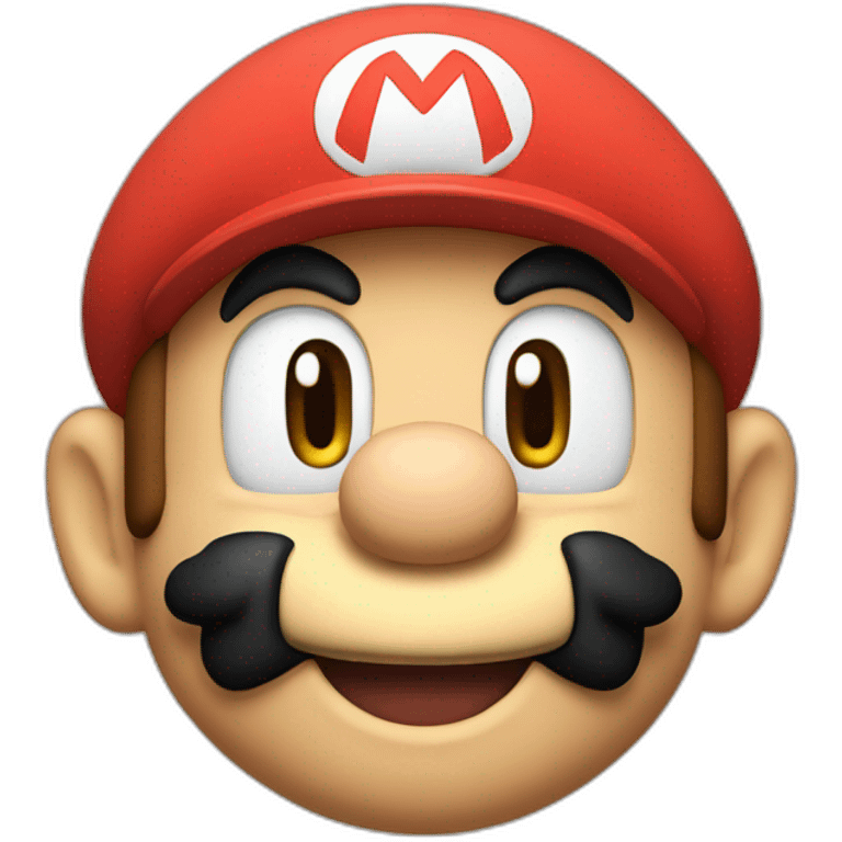 super mario smiling emoji