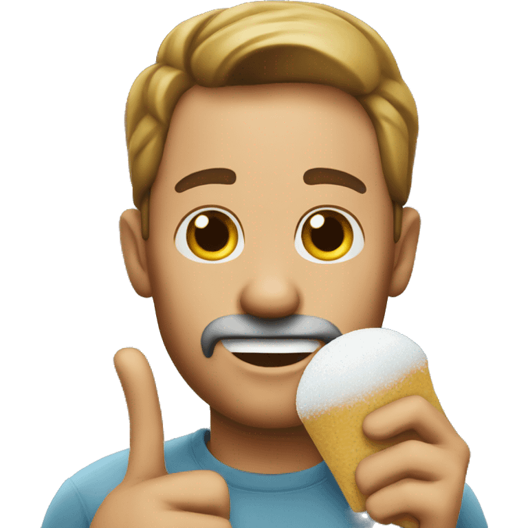 emoji dad with sugar on he hand emoji