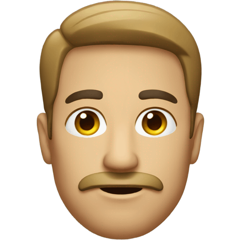 Man with short mustache  emoji