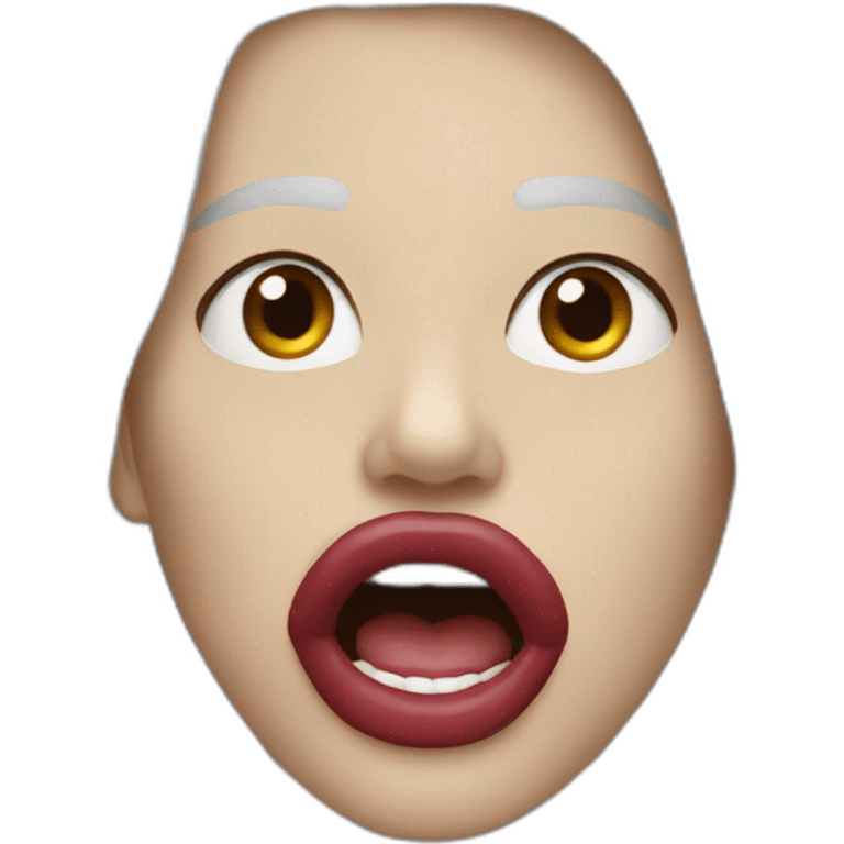 Grosse Bouche emoji