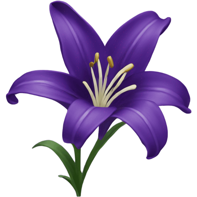 Purple Lily logo emoji