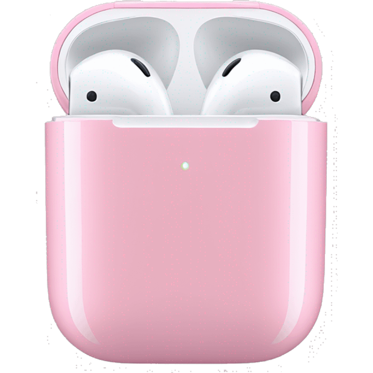 Pink airpods emoji