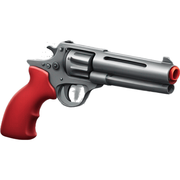 Cherry red gun emoji